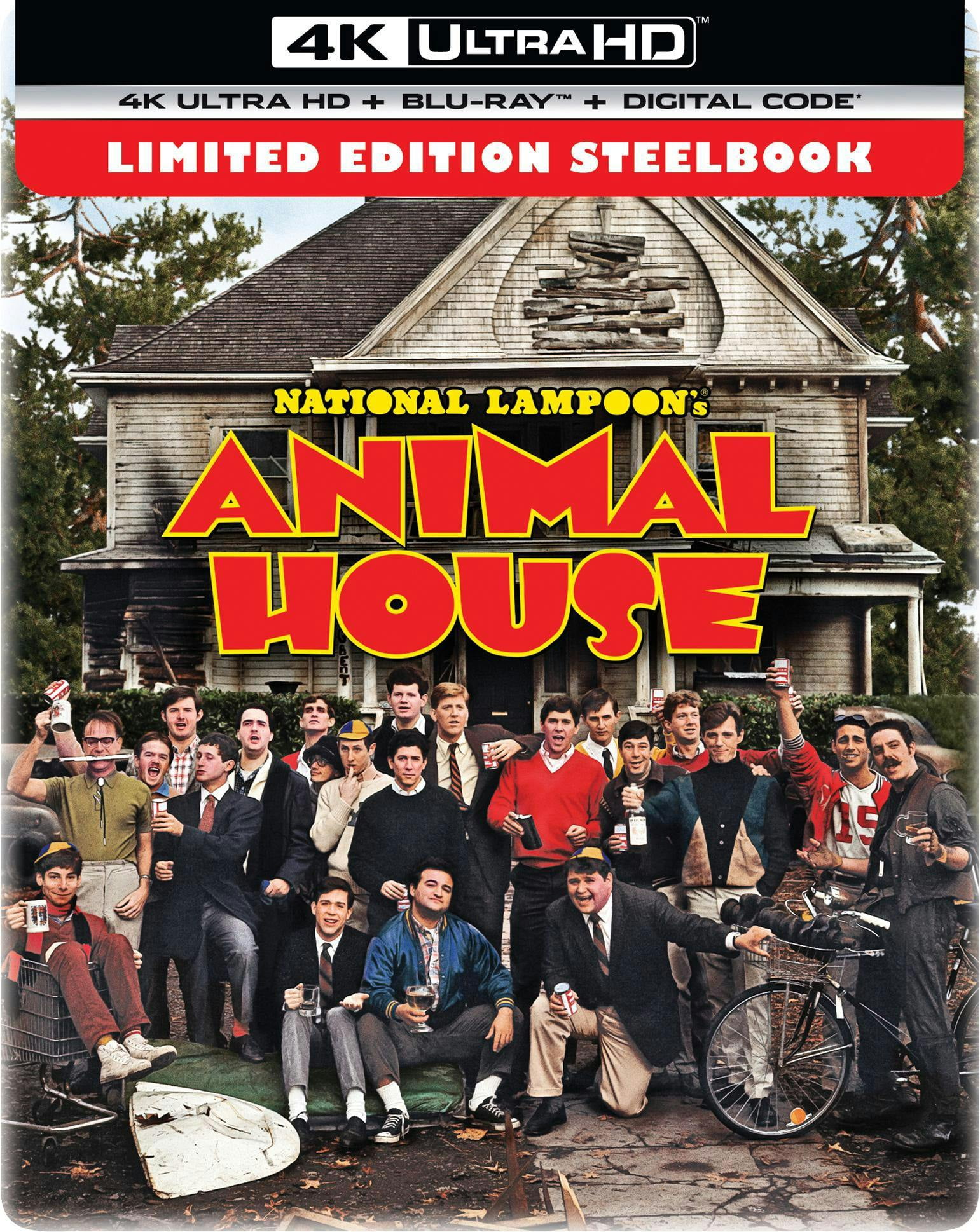Animal House 4k スチールブック　スペシャル版　イギリス版 National Lampoon's Animal House (Limited Edition 4K Ultra HD