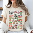 thumbnail image 1 of National Lampoon's Christmas Vacation (1989) Shirt: Funny Xmas Movie Tshirt, You Seious Clark Tee,Sand Color,Size L, 1 of 5