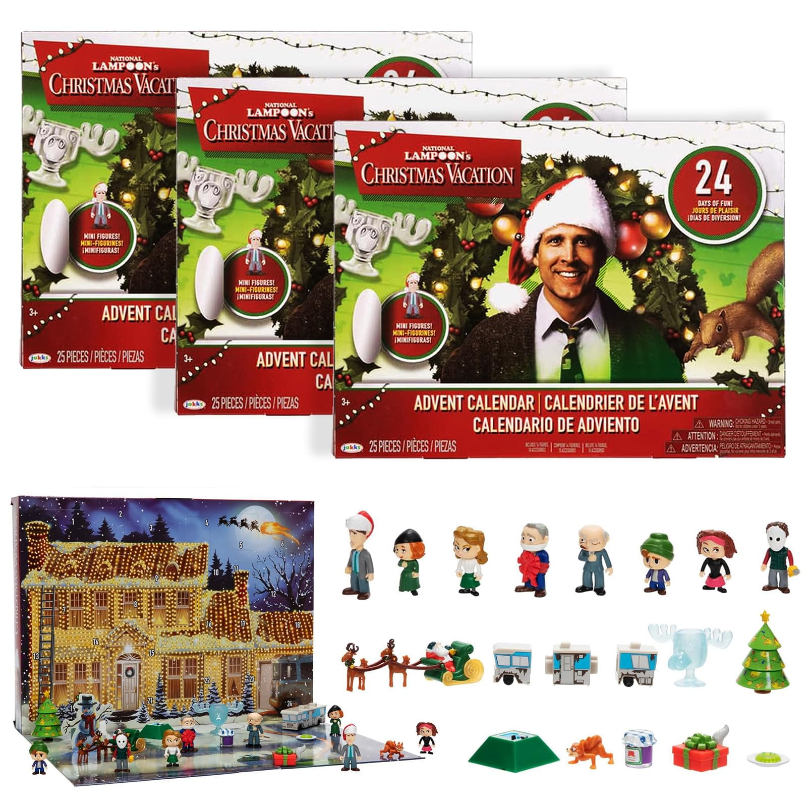 National Lampoon's Christmas Vacation Advent Calendar 2024 Kids Toys