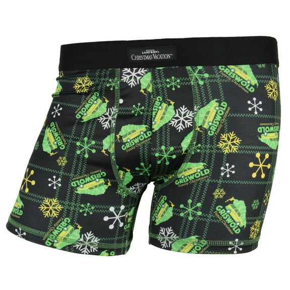 National Lampoon's Christmas Vacation Boxers Men's Griswold Family Christmas Boxer Briefs Underwear