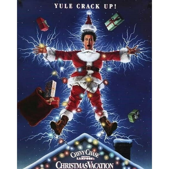 National Lampoon's Christmas Vacation Chevy Chase poster artwork 5x7 photo