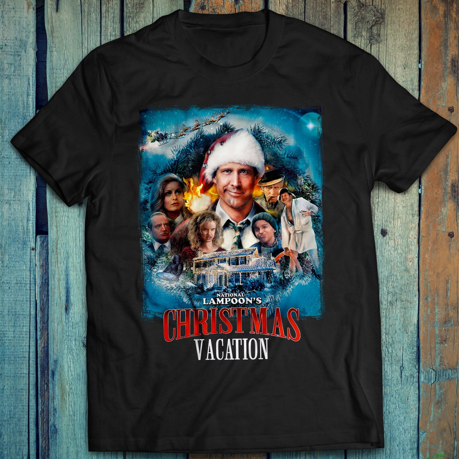 National Lampoon's Christmas Vacation Clark Griswold Family Classic T ...