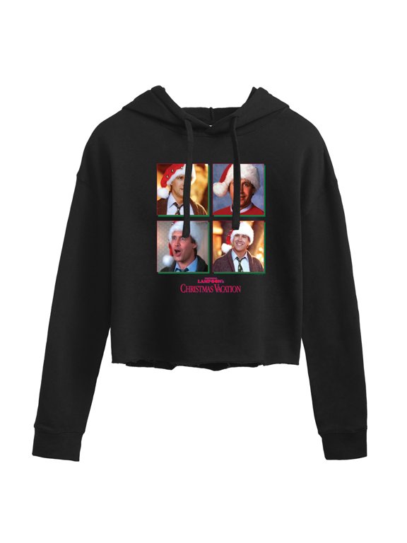 - Women's Cropped Graphic Hoodie