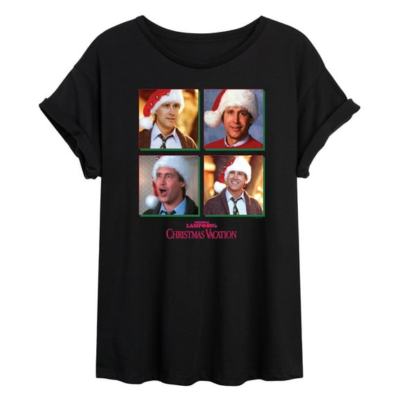 National Lampoon's Christmas Vacation - Clark Griswold - Juniors Ideal Flowy Muscle T-Shirt