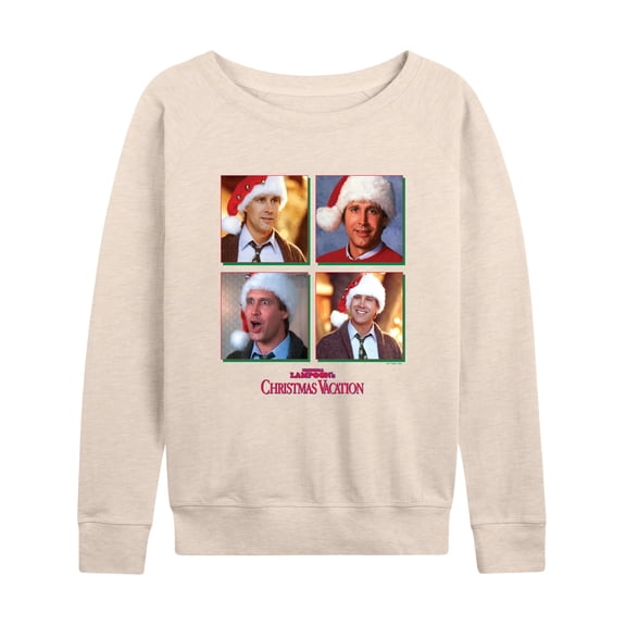 National Lampoon's Christmas Vacation - Clark Griswold - Women's Lightweight French Terry Long Sleeve Shirt