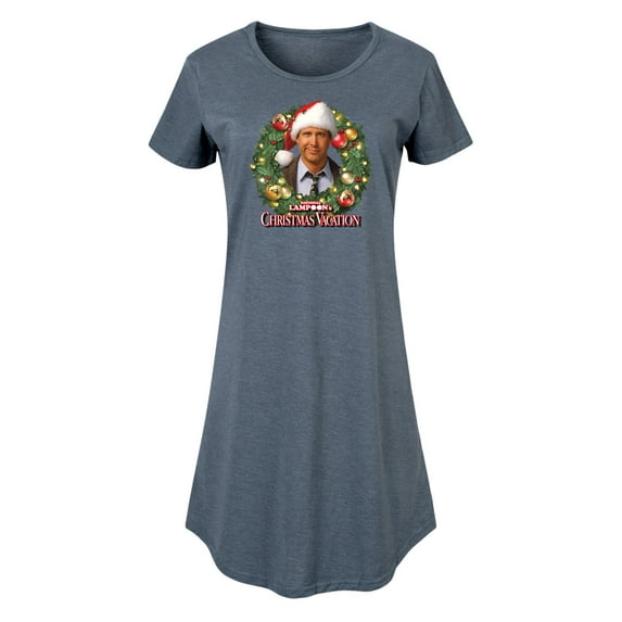 National Lampoon's Christmas Vacation - Clark Holiday Wreath - Women's Any Way Dress