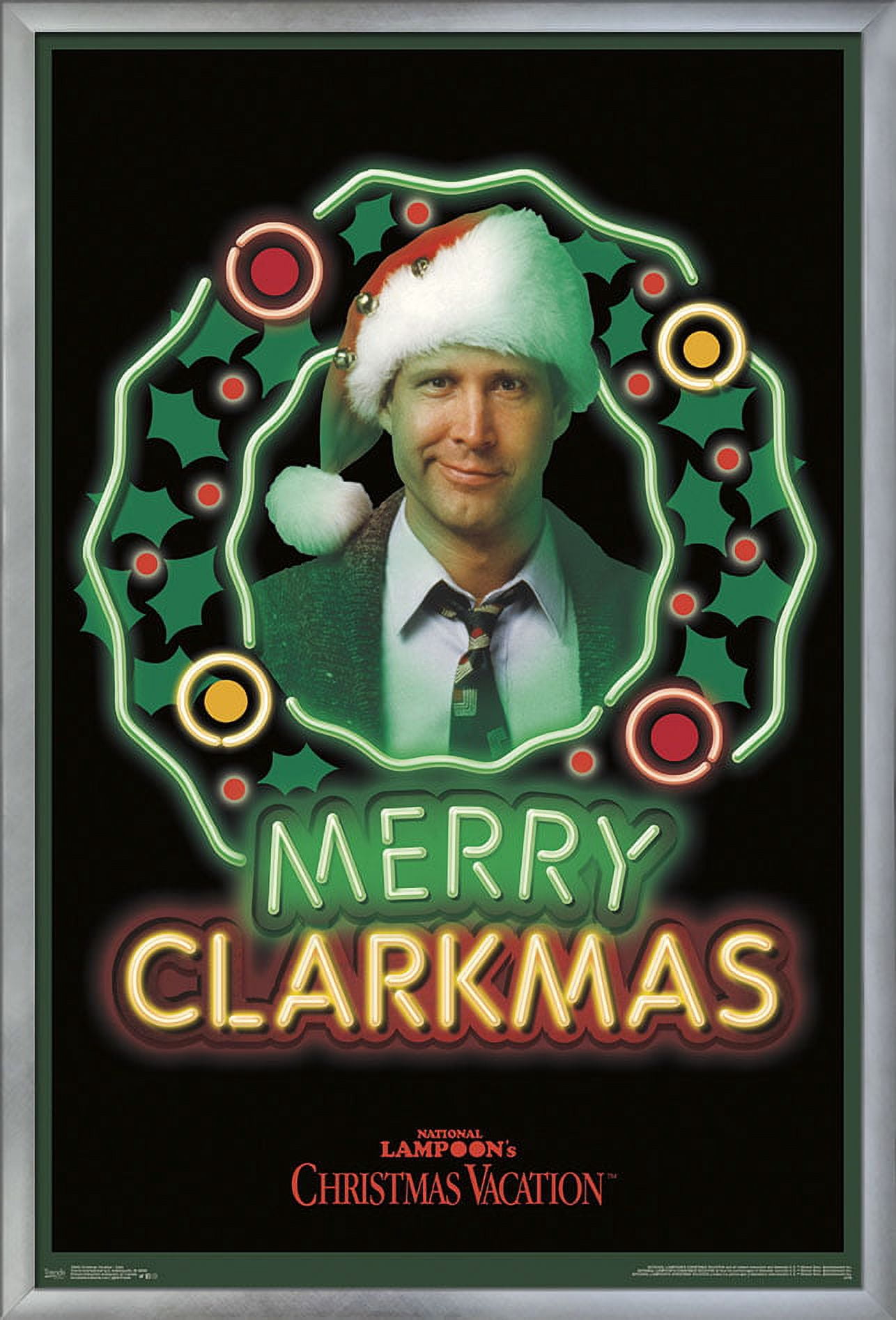 National Lampoon's Christmas Vacation - Clark Wall Poster, 22.375" x 34", Framed