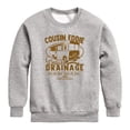 thumbnail image 1 of National Lampoon's Christmas Vacation - Cousin Eddie Deluxe Drainage - Toddler Boys Fleece Crew Sweatshirt, 1 of 3