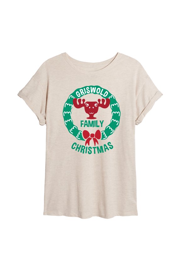 National Lampoon's Christmas Vacation - Griswold Family Christmas - Juniors Ideal Flowy Muscle T-Shirt