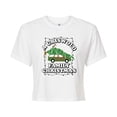 thumbnail image 1 of National Lampoon's Christmas Vacation - Griswold Family Christmas Tree - Juniors Cropped Cotton Blend T-Shirt, 1 of 5