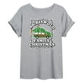 thumbnail image 1 of National Lampoon's Christmas Vacation - Griswold Family Christmas Tree - Women's Oversized T-Shirt, 1 of 5