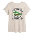 thumbnail image 1 of National Lampoon's Christmas Vacation - Griswold Family Christmas Tree - Women's Oversized T-Shirt, 1 of 5