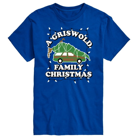 National Lampoon's Christmas Vacation - Griswold Family Christmas Tree - Men's Short Sleeve Graphic T-Shirt