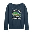 thumbnail image 1 of National Lampoon's Christmas Vacation - Griswold Family Christmas Tree - Women's Lightweight French Terry Long Sleeve Shirt, 1 of 5