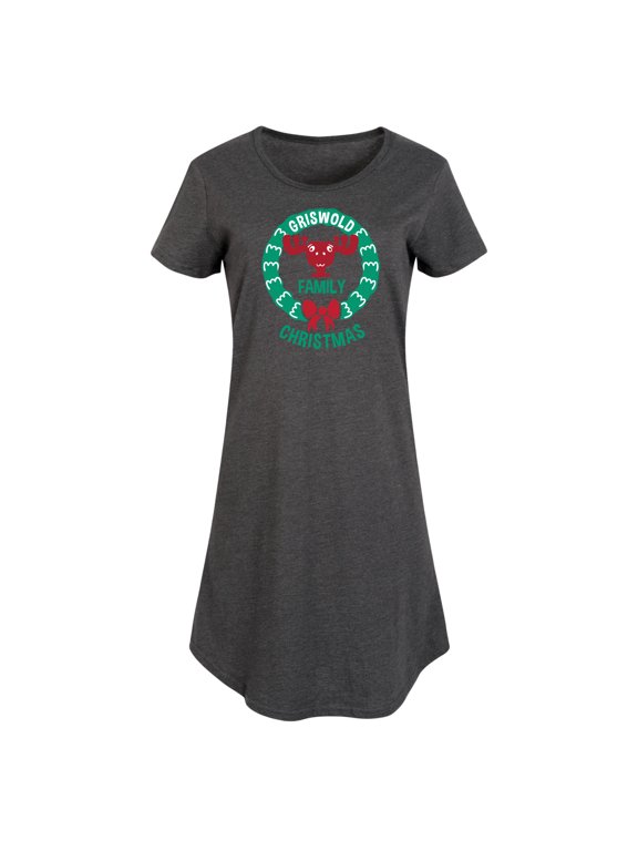 - Women's Graphic T-shirt Dress