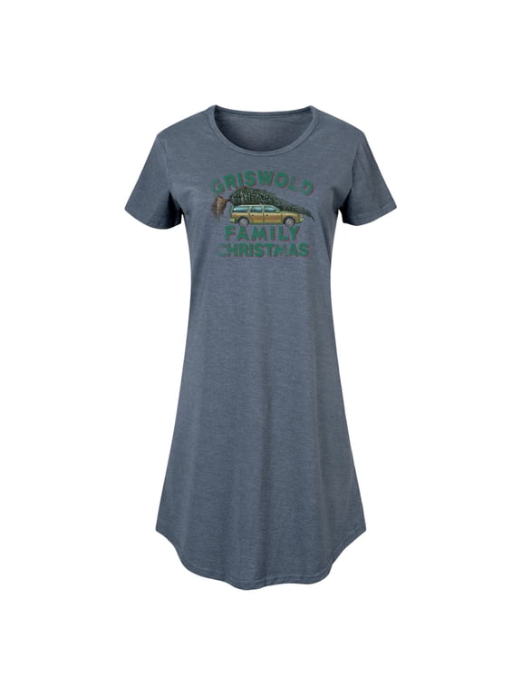 - Women's Graphic T-shirt Dress