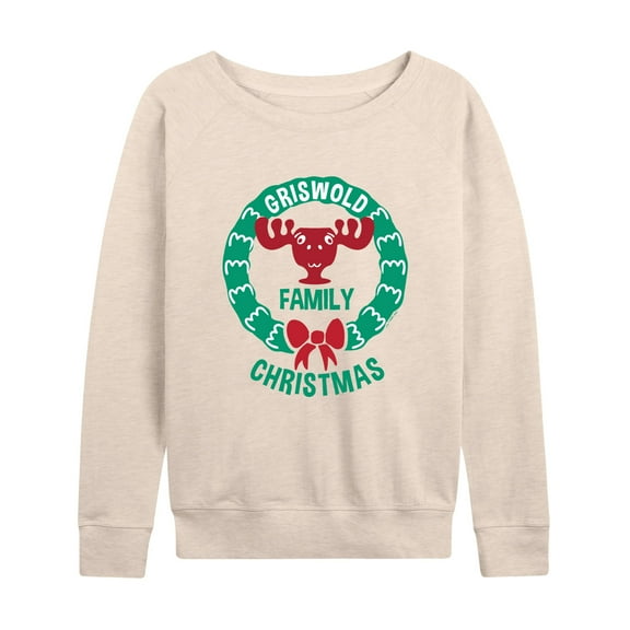 National Lampoon's Christmas Vacation - Griswold Family Christmas - Women's Lightweight French Terry Long Sleeve Shirt