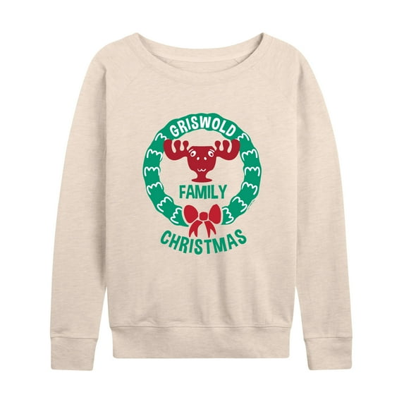 National Lampoon's Christmas Vacation - Griswold Family Christmas - Women's Lightweight French Terry Long Sleeve Shirt
