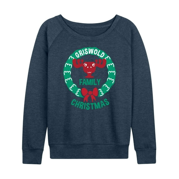 National Lampoon's Christmas Vacation - Griswold Family Christmas - Women's Lightweight French Terry Long Sleeve Shirt
