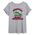 thumbnail image 1 of National Lampoon's Christmas Vacation - Griswold Family Holiday Lights - Women's Oversized T-Shirt, 1 of 5