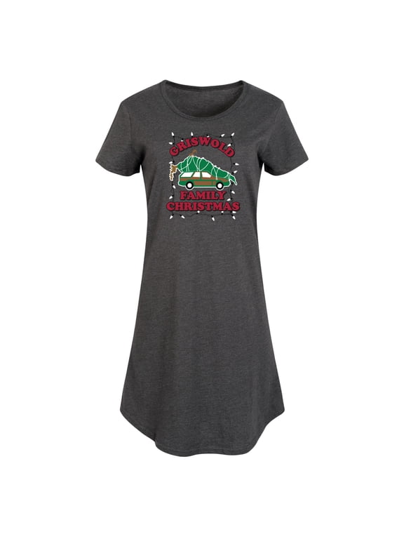 - Women's Graphic T-shirt Dress
