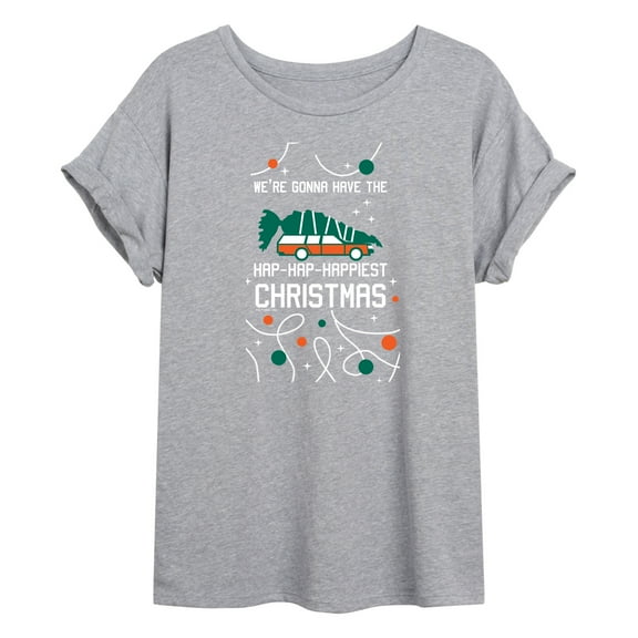 National Lampoon's Christmas Vacation - Hap-Hap-Happiest - Women's Oversized T-Shirt
