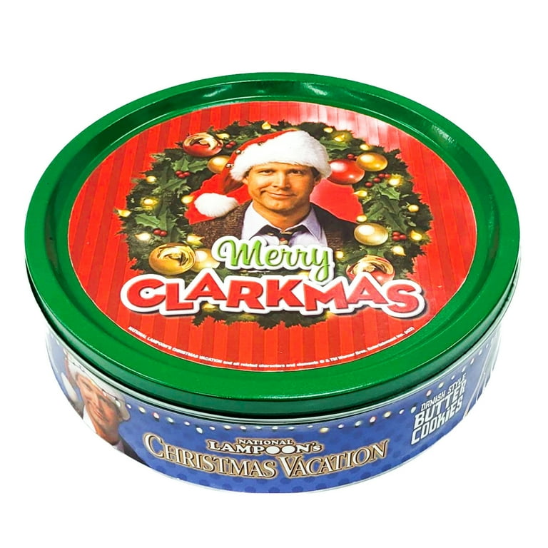 National Lampoon's Christmas Vacation Holiday Butter Cookies, 12 oz Holiday  Tin, 40 Cookies 