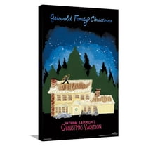 National Lampoon's Christmas Vacation - House Canvas Wall Poster, 14.725" x 22.375"