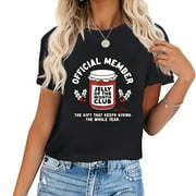 XZV National Lampoon's Christmas Vacation Jelly of the Fashionable Women's Graphic Tee, Summer Short Sleeve T-Shirt