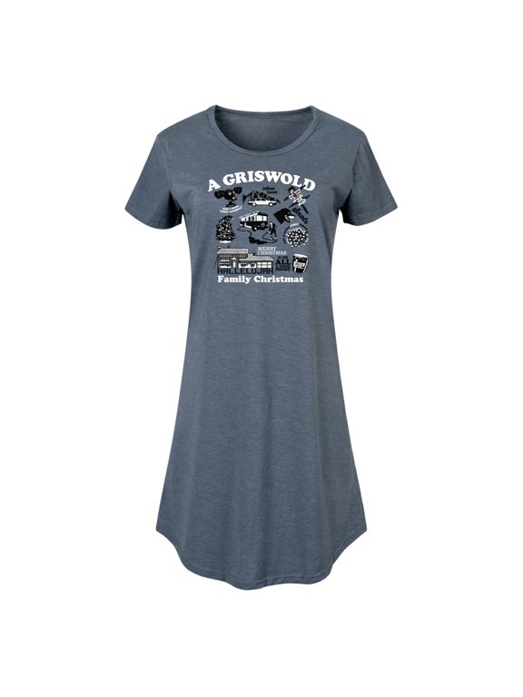 - Women's Graphic T-shirt Dress