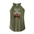 thumbnail image 1 of National Lampoon's Christmas Vacation - Joy To The Squirrel - Juniors High Neck Tank Top, 1 of 5