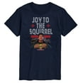 thumbnail image 1 of National Lampoon's Christmas Vacation - Joy To The Squirrel - Men's Short Sleeve Graphic T-Shirt, 1 of 5