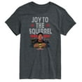 thumbnail image 1 of National Lampoon's Christmas Vacation - Joy To The Squirrel - Men's Short Sleeve Graphic T-Shirt, 1 of 5