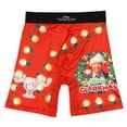 thumbnail image 1 of National Lampoon's Christmas Vacation Mens' Boxer Briefs Merry Clarkmas Marty Moose Mug Holiday Classic Movie Underwear, 1 of 6