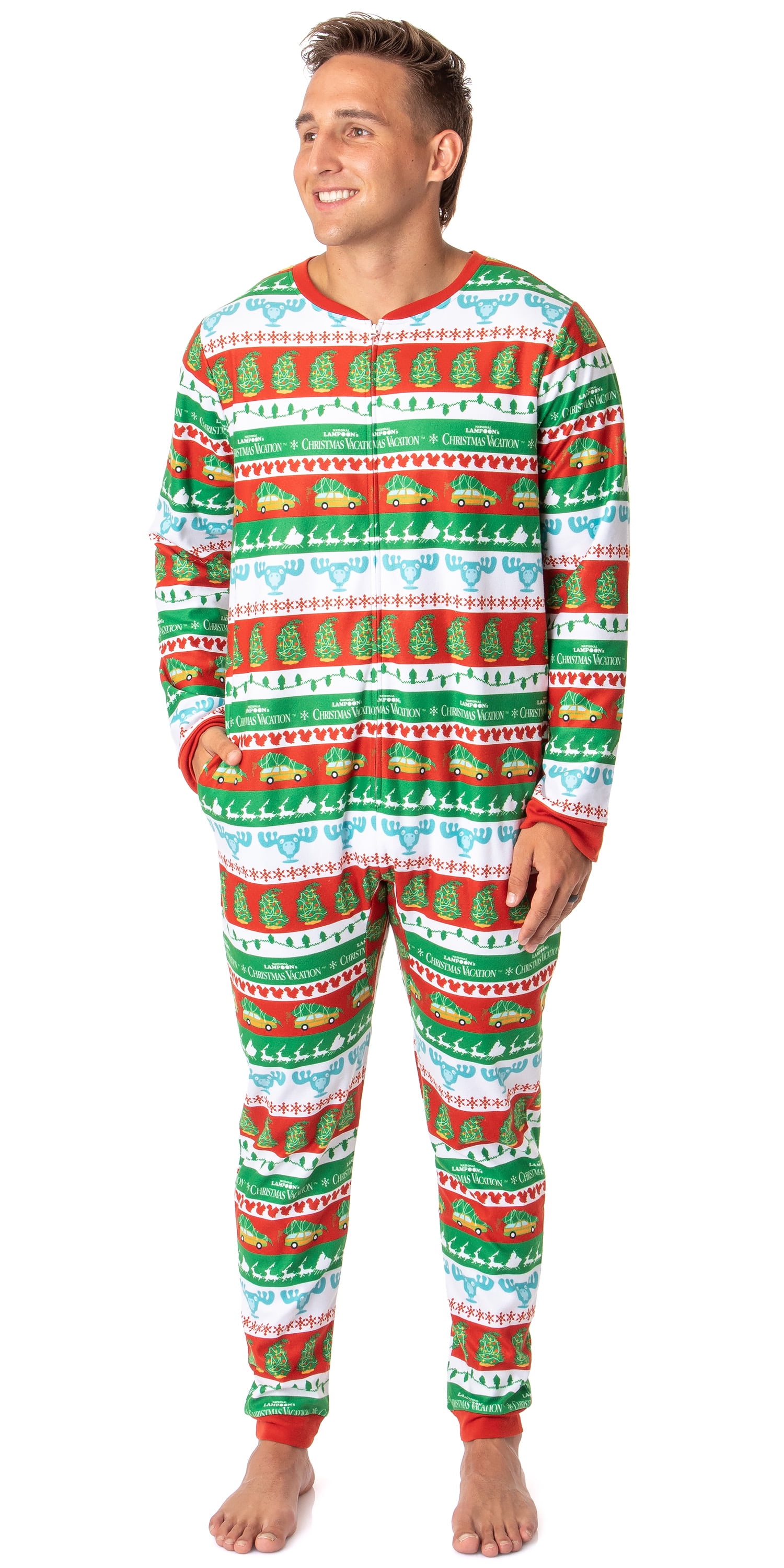 National Lampoon's Christmas Vacation Mens' Movie Film Union Suit (S/M)
