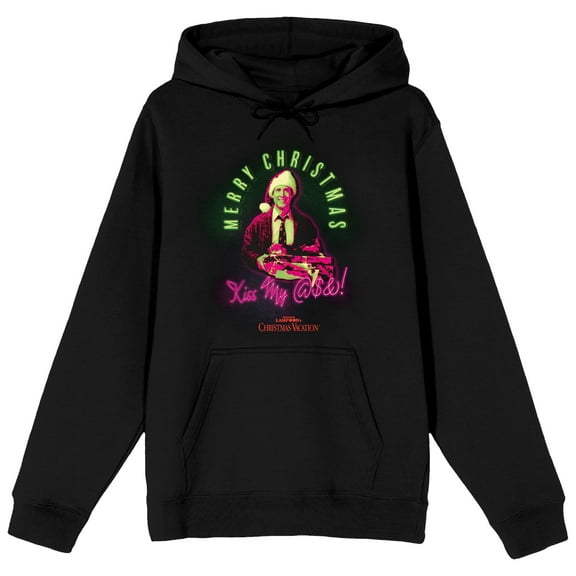 National Lampoon's Christmas Vacation Merry Christmas Men's Black Sweatshirt-M