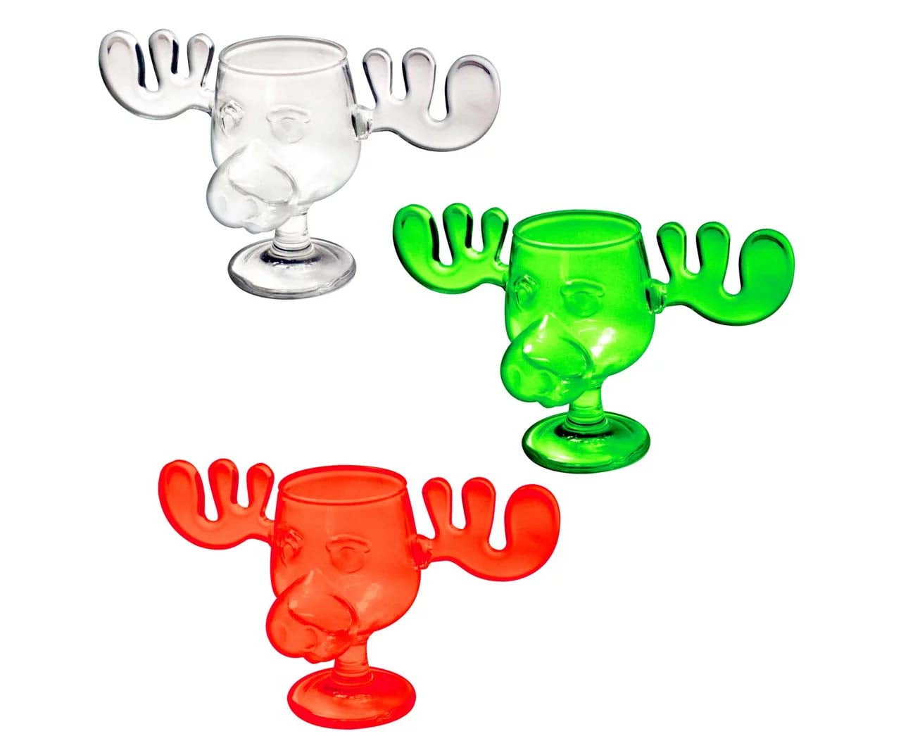 National Lampoon's Christmas Vacation Moose Mug Acrylic Mini Glass 3