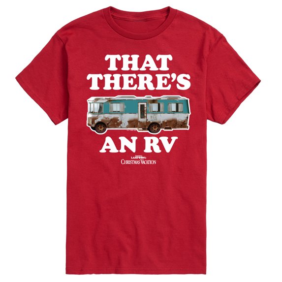 National Lampoon's Christmas Vacation - That There's An RV - Men's Short Sleeve Graphic T-Shirt
