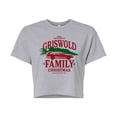 thumbnail image 1 of National Lampoon's Christmas Vacation - The Griswold Family - Juniors Cropped Cotton Blend T-Shirt, 1 of 5