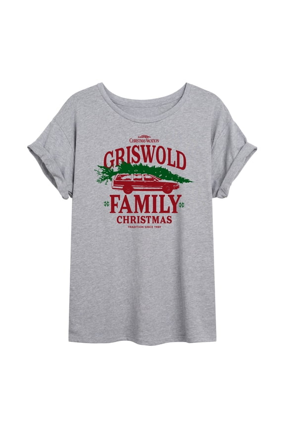 National Lampoon's Christmas Vacation - The Griswold Family - Women's Oversized T-Shirt