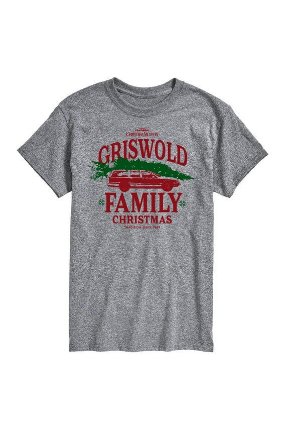 National Lampoon's Christmas Vacation - The Griswold Family - Men's Short Sleeve Graphic T-Shirt