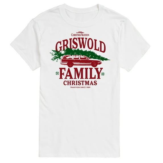 National Lampoon's Christmas Vacation - The Griswold Family - Men's Short Sleeve Graphic T-Shirt