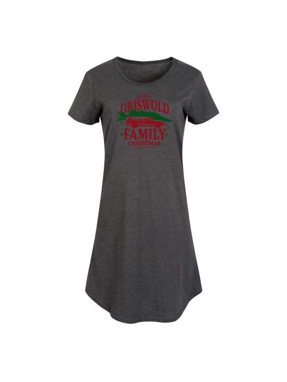 - Women's Graphic T-shirt Dress