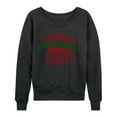 thumbnail image 1 of National Lampoon's Christmas Vacation - The Griswold Family - Women's Lightweight French Terry Long Sleeve Shirt, 1 of 5