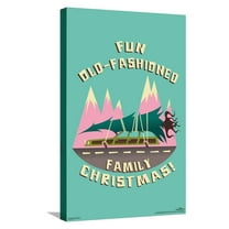 National Lampoon's Christmas Vacation - Tree Canvas Wall Poster, 14.725" x 22.375"