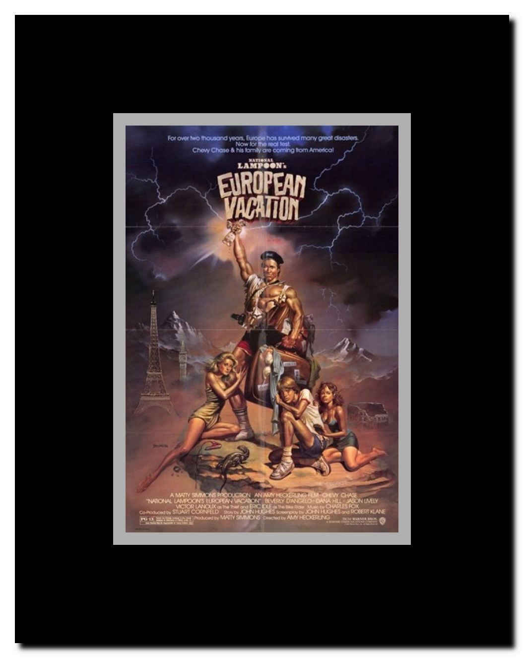 National Lampoon's European Vacation Framed Movie Poster