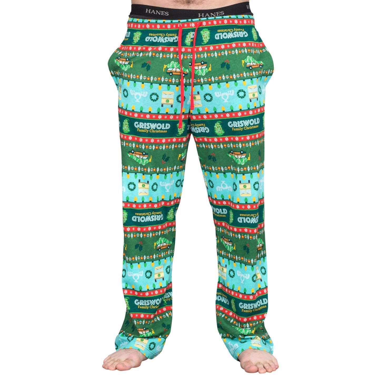 Pantaloni Pigiama National Lampoon’s Christmas Vacation – Fair Isle, Uomo Donna, Taglia X-Large, Ufficiali