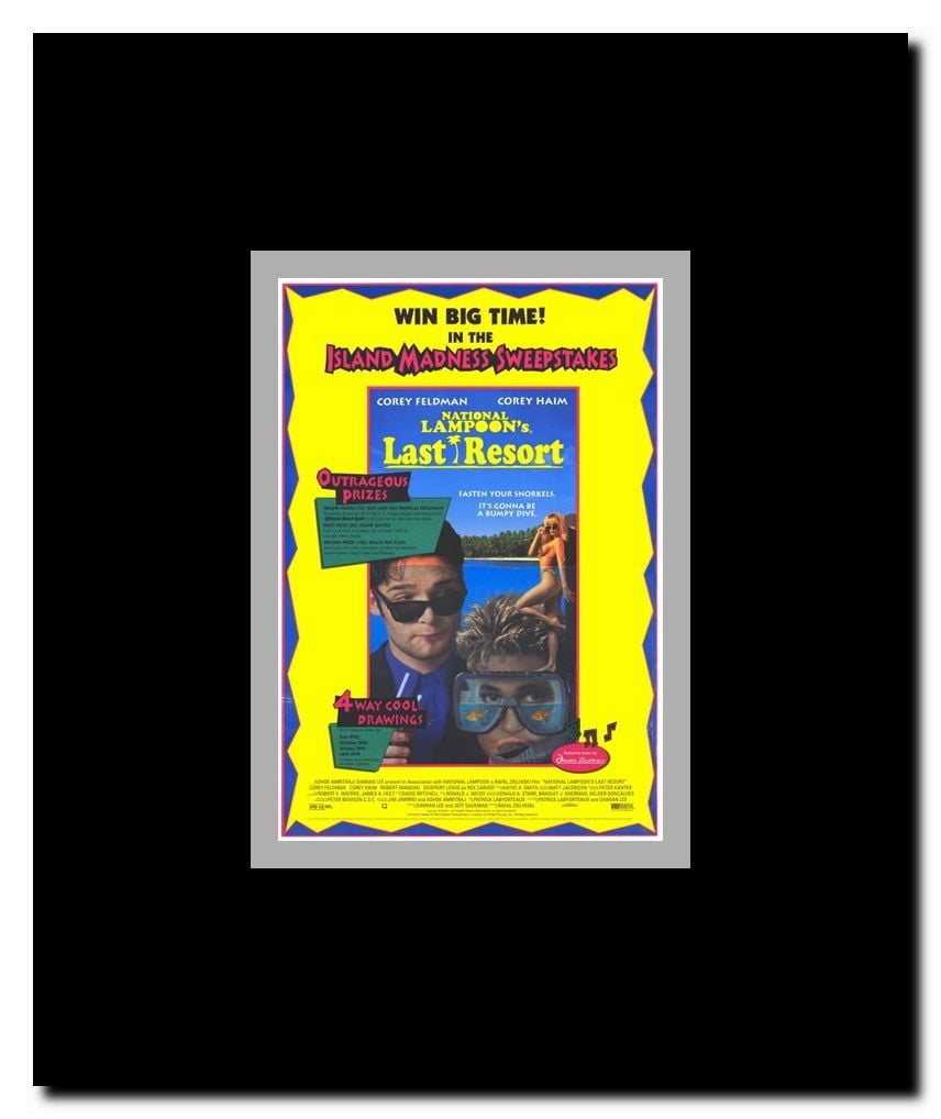 National Lampoon's Last Resort Framed Movie Poster