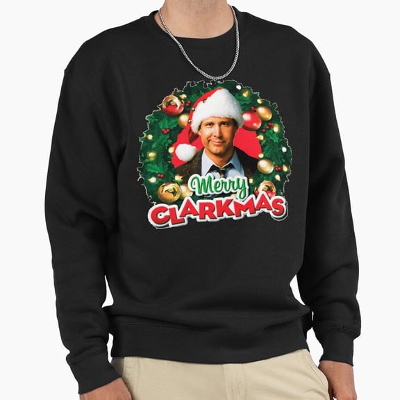 National Lampoons Christmas Vacation Unisex Sweatshirt Funny Retro Vintage Clark Graphic - Soft Touch G8540, Up to Size 5XL