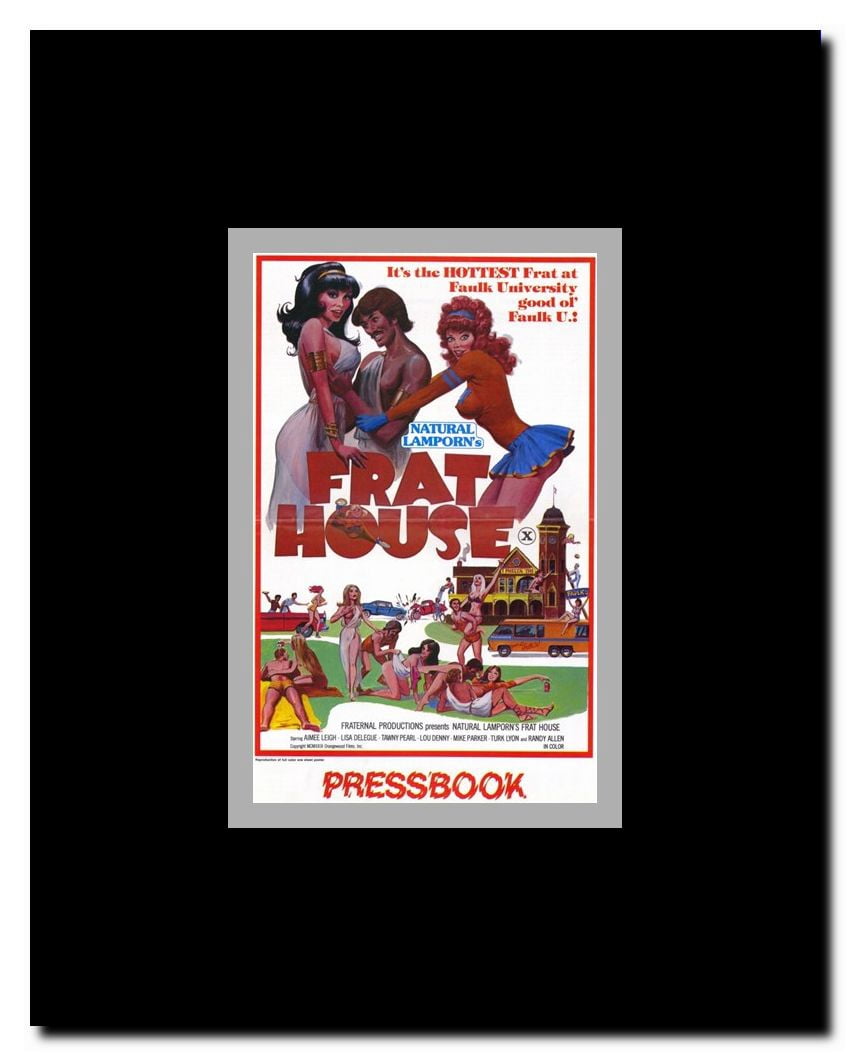 National Lamporn's Frat House Framed Movie Poster